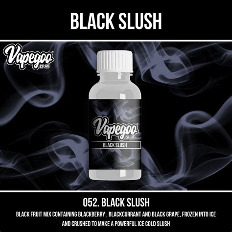 Black Slush Shortfill E Liquid