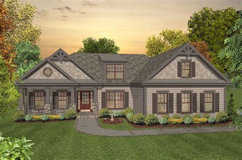Plan 20137GA: 3 Bed Craftsman with Expansion Upstairs and ... Walkout basements make good use of outdoor living space.