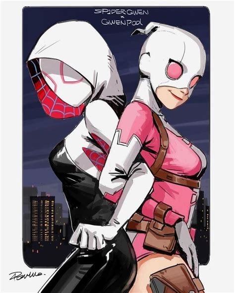 Gwenpool Spidergwen Marvel Spiderman Marvel Art Spiderman Art