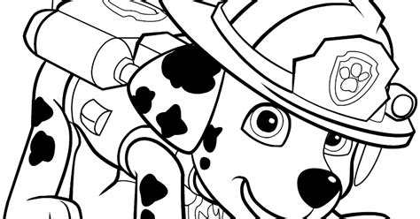 rubble paw patrol coloring pages printable