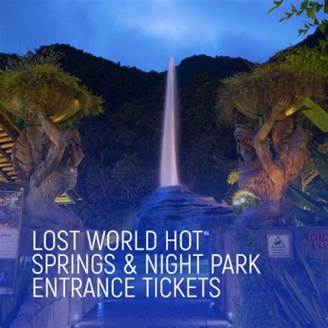 Lost world of tambun is malaysia's premiere action and adventure family holiday destination. Lost World of Tambun Online Ticket - Best Deal @ Goticket.my