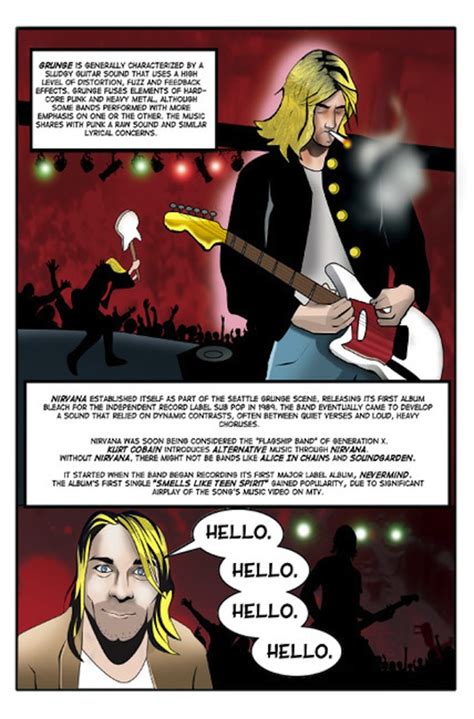 Preview The Latest Kurt Cobain Comic Book