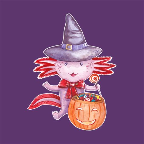 Halloween Axolotl Halloween Kids T Shirt Teepublic