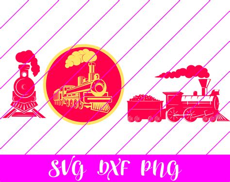 Train Svg File Steam Engine Svg Locomotive Png Dxf Eps 924332 Images