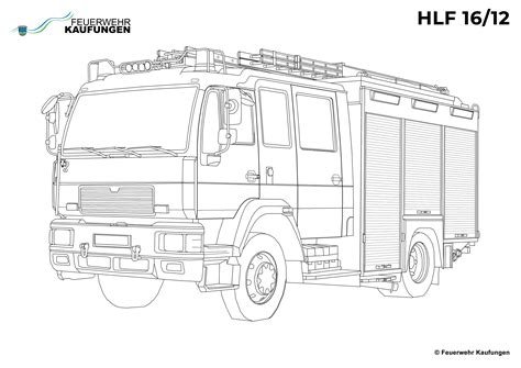 Ausmalbilder zum thema feuerwehr und feuer löschen. Ausmalbilder Feuerwehr Hlf - tiffanylovesbooks.com