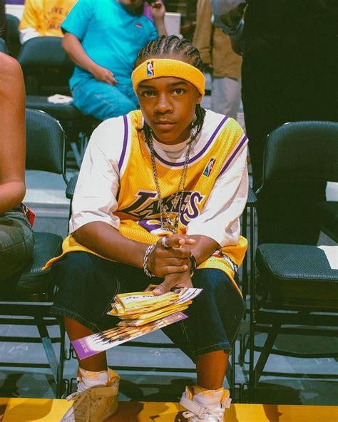 90 S Hiphop On Instagram Lil Bow Wow At Lakers VS Sacramento Kings