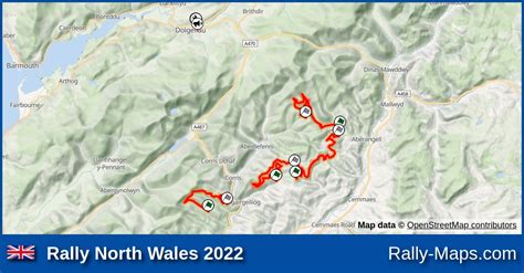 Maps Rally North Wales 2022 Rally