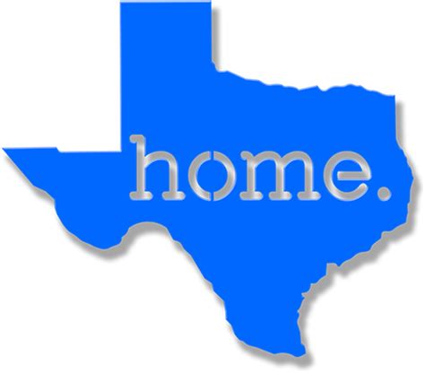 Texas Map Outline Texas Home Outline Transparent Png Original