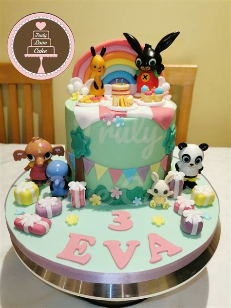 Bing Birthday Cake Cake Celebration Cakes Vanilla Sponge Cake