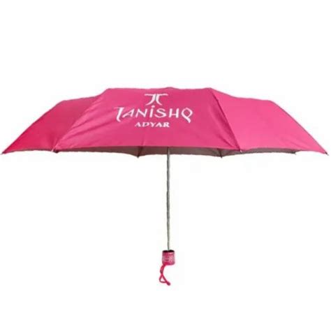 Printed Manual Pink Promotional Umbrella Bluehorse Entertainment