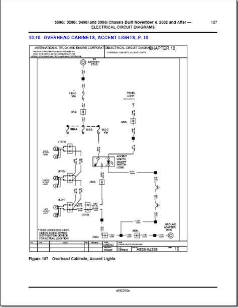 International Trucks Wiring Diagram Repair Manual Order And Download