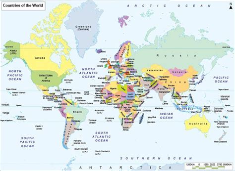 World Map With Countries List Of Countries Of The World Countries Map