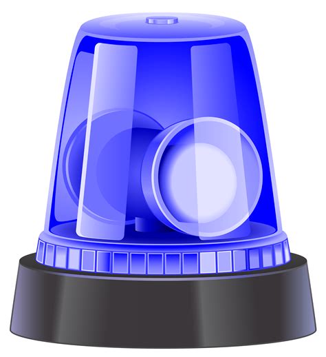 Silver police badge illustration, badge police officer lapel pin, police badge transparent background png clipart. Blue Police Siren PNG Clip Art Image | Gallery ...