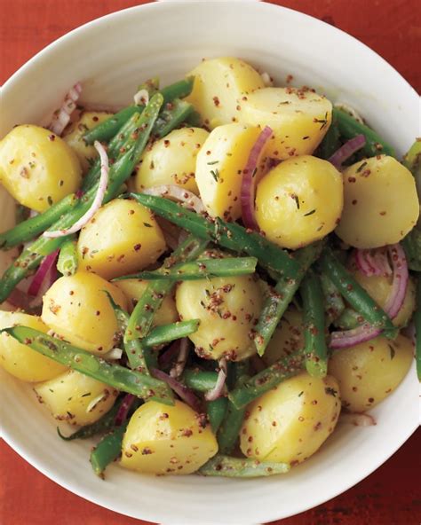 I love to use chopped scallions, capers, and thyme and rosemary. Potato and Green Bean Salad Recipe - Flavorite