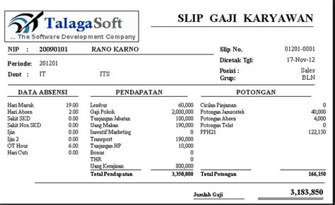 Excel 2007 memiliki banyak fungsi yang bermanfaat untuk para penggunanya. Pin di slip gaji