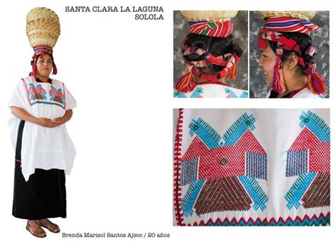 Traje T Pico De Santa Clara La Laguna Solola Traditional Outfits Guatemala Folk Costume