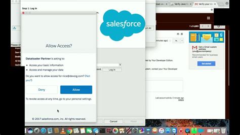 Command line (windows only)—when you use the command line, you specify the configuration, data sources, mappings, and actions in files. How to use Data Loader - Salesforce - YouTube