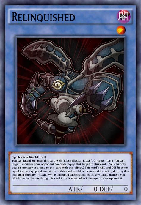 Alternate Relinquished Card Art By Me Ryugioh