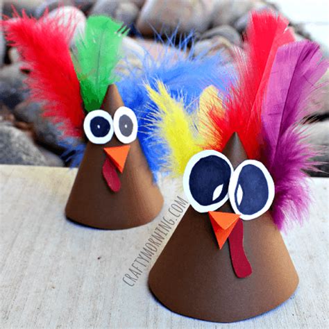 12 Turkey Crafts For Kids On Thanksgiving On Love The Day