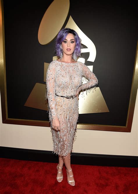 Katy Perrys Dress At The Grammy Awards 2015 Popsugar Fashion