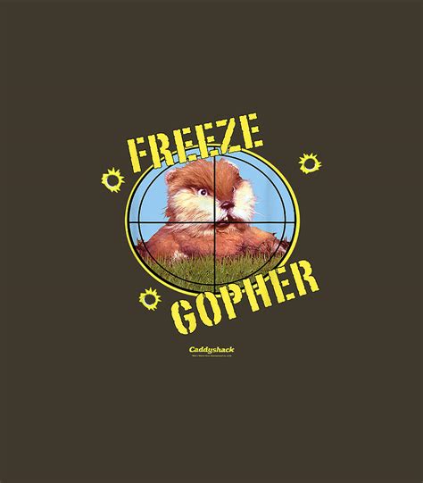 Caddyshack Freeze Gopher Digital Art By Damir Aisla Fine Art America
