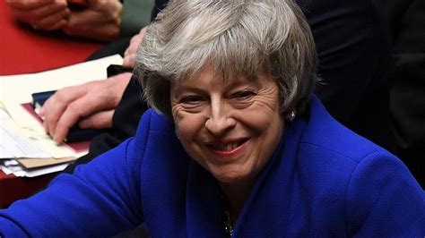 Brexit Theresa May Survives No Confidence Vote After Historic Defeat