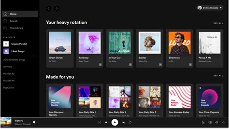 Explore Spotify Desktop App
