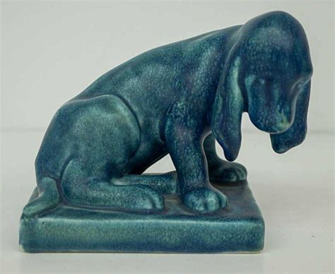 Rookwood Pottery Dog Bookend
