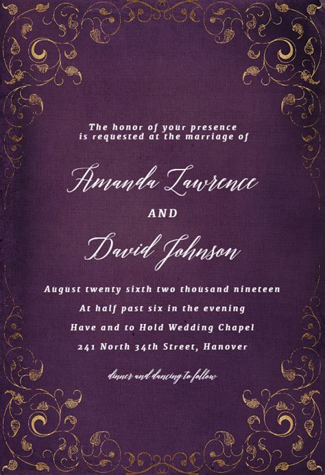 In this case, the invitation includes one person's parents' names, so you can omit that person's last name (unless they have a different last name than their parents). Invitation Content For Marriage In English : Get Much ...