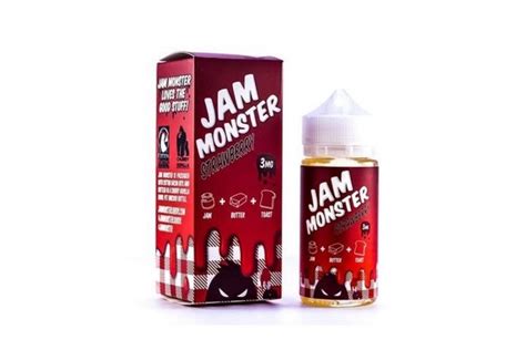 Jam Monster Strawberry 100ml Tinh Dầu Vape Mỹ