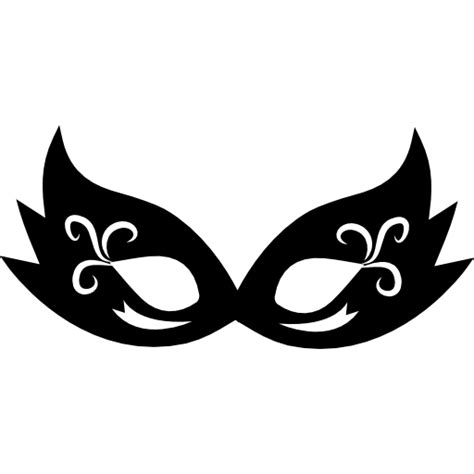 Mask Silhouette Masquerade Ball Carnival Mask Png Download 512512