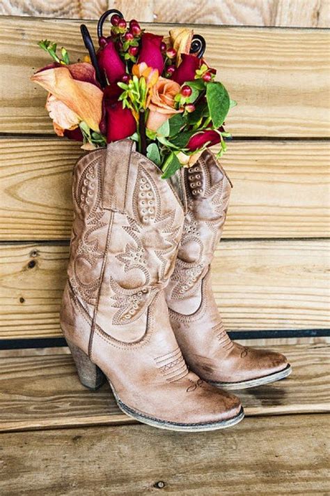 40 Rustic Country Cowgirl Boots Fall Wedding Ideas Cowboy Wedding