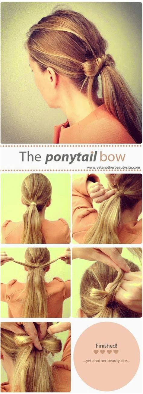 Hairstyles And Women Attire 5 Cute And Easy Ponytail Hairstyles Tutorials