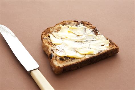 Buttered Toasted Bread Free Stock Image