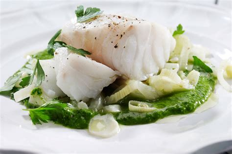 Dos de merlu blanc à la florentine