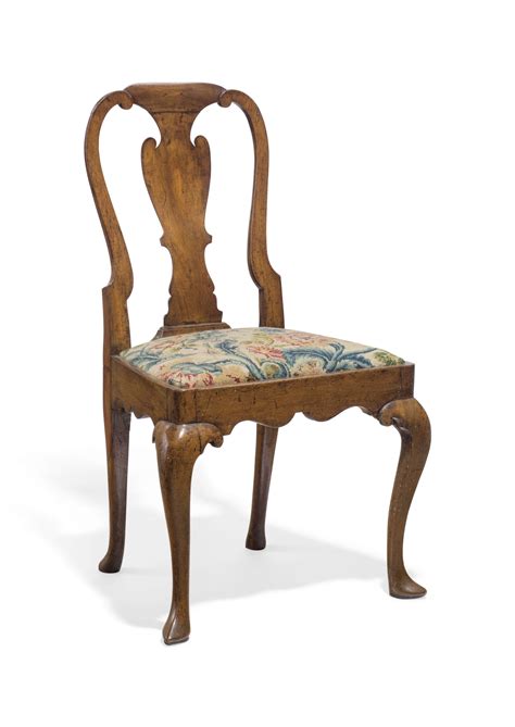 A George I Walnut Side Chair Circa 1720 Christies