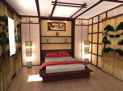 Asian Inspired Bedrooms Design Ideas Pictures