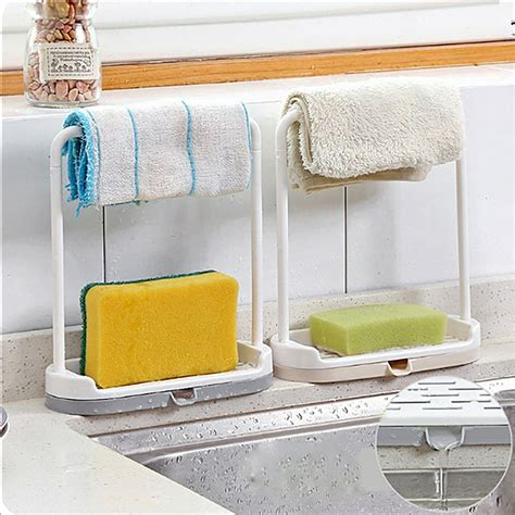 Windfall Kitchen Sink Caddy Organizer Wall Mounted Sponge Soap