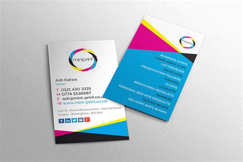 A Personal Letterhead And Business Card Printing And Design