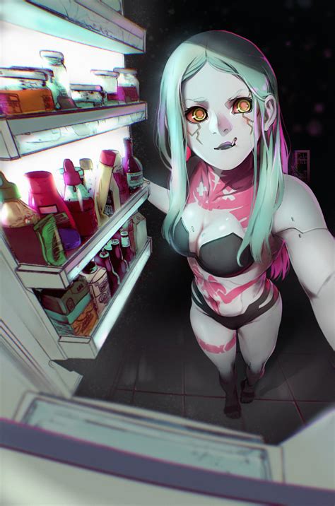 Rebecca Cyberpunk And 1 More Drawn By Ifragmentix Betabooru