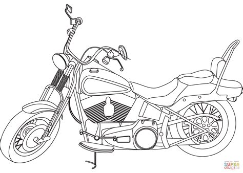 ️Free Printable Harley Davidson Coloring Pages Free Download| Goodimg.co