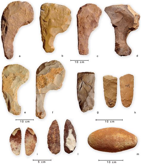 Archaeological Materials From The Excavation Selection Of Stone Maces
