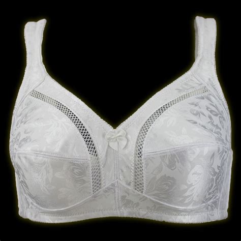 New Fashion wide strap White Extra/plus size Floral Sexy Bra for women