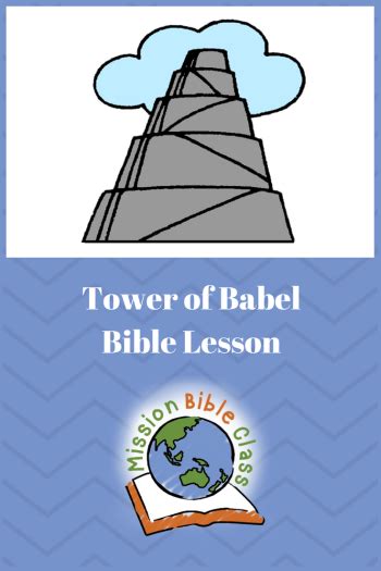 The study of languages shows that grammar and vocabulary become simpler. Tower of Babel | Tower of babel, Bible lessons, Bible ...