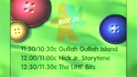 My Nick Jr Coming Up Bumpers October 1994July 1995 YouTube