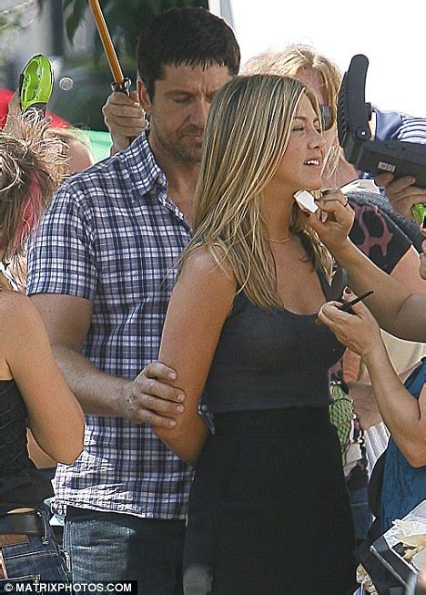 Jennifer Aniston And Gerard Butler Caught Holding Hands On Romantic