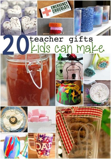 Give it to your fave educator to show off on their dress down days. 20 Homemade Gifts for Teachers Kids Can Make - Totally the ...