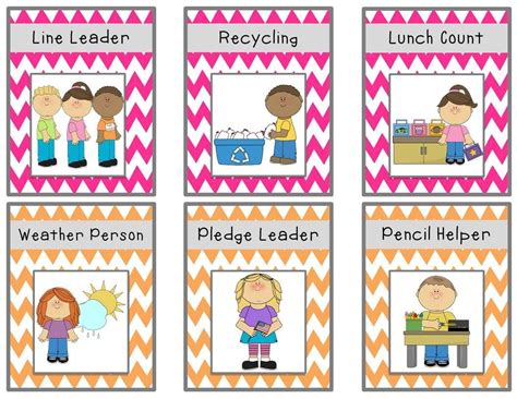 Preschool Classroom Helper Labels Free Printable Free Printable