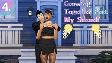 Growing Together Feat My Simself Part 4 My Baby Is Born ️👶 Youtube