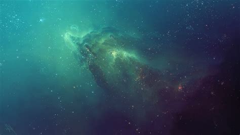 Nebula TylerCreatesWorlds Digital Art Space Art Space Stars K HD Wallpaper